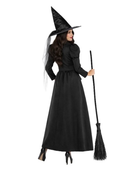 Costume de Sorcière Noire Taille M Neuf | Déguisements pour Adultes Le Roi du Carnaval